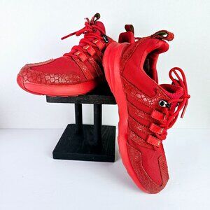 Adidas SL Loop Runner True Red Reptile Yellow Tab S85882, Mens Sz 8
